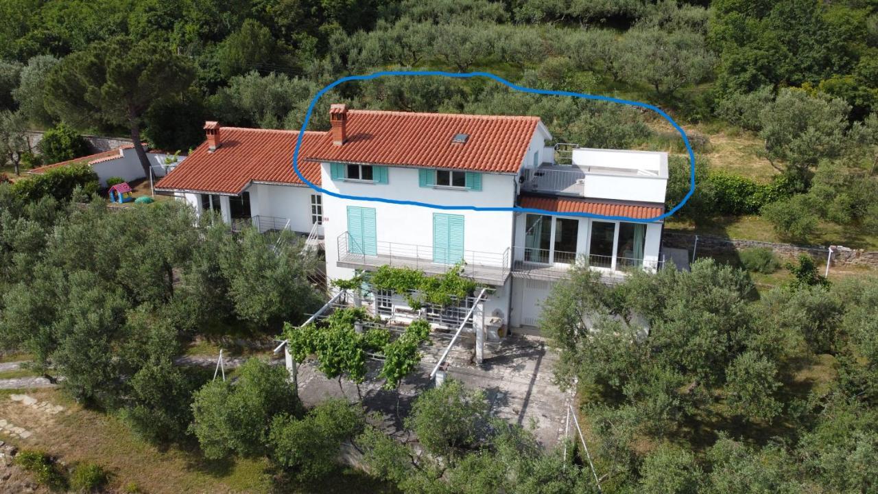 דירות אנקראן House Among Olive Trees With A Sea View 1 מראה חיצוני תמונה